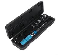 Spoke Torque Wrench 2-10NM with 10 Heads for Motorcycle | 2-10NM range, 10 interchangeable heads, click , aluminum steel build, for moto dirt bike fit