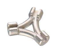 Spoke Wrench - 3 Way Compact Accessory, General Maintenance Tool, Steel Spoke Rim Tool for Bicycle and Wheel Maintenance, Factory, Garage, Travel, Outdoor Workshop, Repair