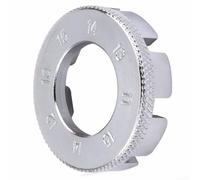 Spoke Wrench for Bicycle Wheels, 8-Hole Aluminum Alloy Rim Adjustment Tool, Tightens/Trues Spokes, Lightweight &, Cycling Maintenance