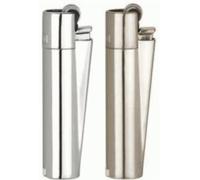 Spoken Gifts LTD - Personalised Silver Clipper Lighter Laser Engraved with Any Message Gift Ideas for Birthdays Weddings Christmas