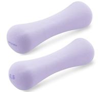 Spokey Bone Dumbbell Set 2-Piece Neoprene Coated | Various Weight Gradations of 0.5 kg, 1 kg, 2 kg | Fitness Dumbbells with a Cast Iron Core (0.5, kg)