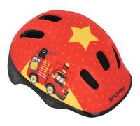 Spokey Bicycle Helmet for Children Protective Helmet Youth Skate Helmet for Bicycle Skateboard Scooter (52-56 cm, Fireman)