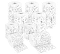 SPOKKI 9 Rolls Plaster Bandages Baby Belly Set 5/7.5/10 x 270 cm Plaster Imprint Bandages for Crafts, Pregnant Gift, Plaster Bandages for Crafts, Model Making Mask, DIY Crafts, Quick Dry