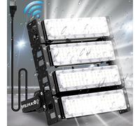 Spolehli LED Stadium Light Flood Light with dusk to dawn sensor Stadium Flood Light 26,000lm 6500K IP66 Waterproof Lighting Auto Light at Dark for Stadium Playground Dock Square AC85-305V (200, Watts)