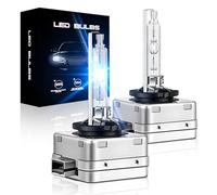 SPOLI D3S Xenon Bulb, 8000K Bule Light Car Headlight Bulb 35W Light, High Low Beam IP68 Waterproof Xenon Headlight Bulbs Pack of 2