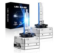 SPOLI Xenon Bulb HID D1S, 8000K Blue Car Headlight Bulb 35W, High Low Beam, Replacement for 66140 85415 XV2S1 Pk32d, 2 Pack
