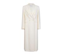 Spolverino Quattro Bottoni - female - Eleventy - Double-Breasted Coats - White - XS - Coats XS