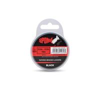 Spomb Tapered Braided Leader 50-20lb Black 10m Qty 3 DBL005