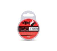 Spomb Tapered Braided Leader 50-20lb Red | Carp Fishing Leader for Spodding | 50lb - 20lb 0.38mm - 0.20mm | 3x10m Leaders Per Spool | Assists Long Casts with Small Knots | Code DBL006