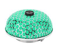 Sponge Air Filter Cleaner Mushrooms Shape Accessory, Car Air Filter with High - Circulation Design, Aluminum Alloy + Sponge Material for Enhanced Engine Performance, 76-89MM Inte (Green)