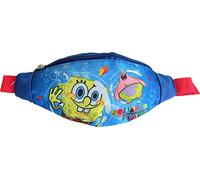 Sponge Bob Little Boy Fanny Pack - Kids Phone Pouch Waist Bag, Blue-Red, S
