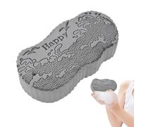 Sponge Body Scrub Back Masking Bath Cleaning Supplies | Shower Exfoliating Sponge for Men, Women, Adults, Boys, Girls, Grey