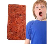 Sponge Brick - Fake Brick | Sponge BricksTrick Prop | Realistic Foam Toy Soft Cushion For Comedy Magic Tricks Stage Street Gimmick Performance Halloween Party Prank Gag Gift Decoration 2 Pcs