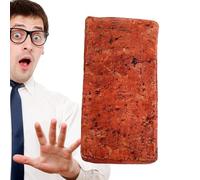 Sponge Bricks | Realistic Sponge Brick Toy | Realistic Plush Brick Toys | Soft Simulation Brick for Pranks & Stage Props - Funny Gag Gift, Magic Trick Accessory, Plush Nap Cushion