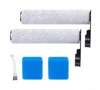 Sponge Brush Roller Accessories Kit for Eureka NEW430BL and for JONR ED12 Vacuum Cleaners with High-Density Microfiber Soft Flannelette, 2 Brush Rolls