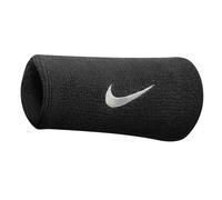 Nike Swoosh Doublewide Wristband 2 Pack-Black,White