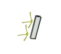 Sponge Filters Side Brushes Roller Brush ，Compatible for LG， VR64604LV VR64702LVMP VR66800VWP VR66801VMIP Robot Vacuum Cleaner Parts(B)