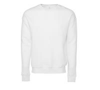 Sponge Fleece Drop Shoulder Sweatshirt Bella + Canvas White S