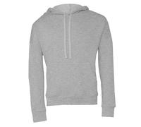 Sponge Fleece Hoodie Bella + Canvas Grey XXL