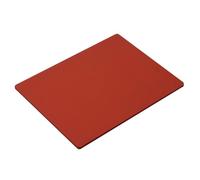 Sponge Foam Board Rectangular Silicone Pad 250x300mm/290x380mm, High Temperature Resistant Red Foam Plate 8mm Thickness 1pc(250x300x8mm)