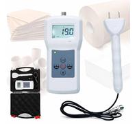 Sponge Foam Moisture Detector, Digital Tobacco Leaf Moisture Tester with Display Screen, Measuring Range 0-95%/Accuracy: 0.1/1s Measurement, for Cardboard, Paper Roll, Paper Tube
