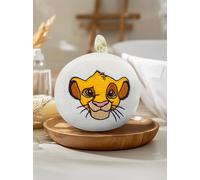 Sponge for Babies Embroidered with Simba Head Motif by Disney® ecru