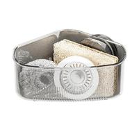 Sponge Holder - 6.1x2.36x2.76 Inch Suction Cup Sponge Holder | Suction Cup Drain Basket Rack - Waterproof Storage Box | Basin Bathroom Shower Towels Brush Dormitory Apartment Farm Hotel