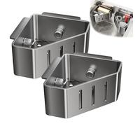 Sponge Holder for Kitchen Sink,2026 New Sink Caddy Organizer with Stronghold Suction Cups,Rustproof Sinkware Organizer,Kitchen Storage Rack for Dish Brush,Scrubber,Cleaning Cloths,Soap,Stopper