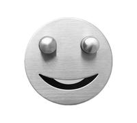 Sponge Holder for Kitchen Sink- 7.6x2cm Stainless Steel smileyy Face Dish | Smileyy Face Dish Sponge Holder,Stainless Steel Organizer With Suction Cup | Kitchen Storage Accessories For Cleaning Cloths