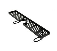 Sponge Holder for Kitchen Sink, No-Drill Portable Draining Rack with Drain Tray, Kitchen Sink Sponge Holder, for Cups Cosmetics Storage Home Bathroom Toilet Corner Indoor