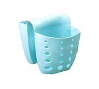 Sponge Holder Kitchen- Sponge Holder for Sink- Saddle Sponge Organizer with Drain Holes | Drain Basket Drainer Rack, Flexible Saddle Sink Drain Strainer, Drying Food Catcher Basket for Double Sink