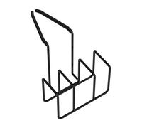 Sponge Holder Rack - Metal Non Slip Rustproof 3 Slot Storage, Kitchen Sink Organizer, Sturdy Easy Drain Design, Multi Purpose Cleaning Tool, Premium Dish Brush Soap Cloth Holder, Home Bathroom Use