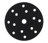 Sponge Interface Pad for 6 Inch Sanders with 15 Holes, Enhancing Abrasive Efficiency and Vibration Control
