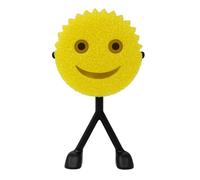 Sponge Man Holder for Scrub Daddy | Funny Stick Figure Sink Organizer | Fun & Functional Countertop Accessory | Compatible with Scrub Daddy Scrubbers | Made in USA (Black)