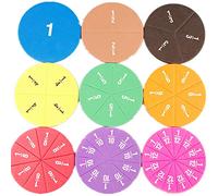 Sponge Math Training Preschool Numbers Card Pad Fractions With Interest Multiplication & Counting Math Training