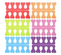 Sponge Nail Toe Separator 36pcs Manicure Finger Divider for Polishing | Simple Practical Design, Portable for Travel, Smoothing Shaping False Nails and Gel Polish Use