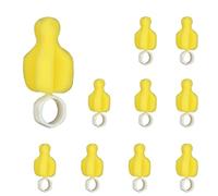 Sponge Nipple Brush - 10pcs Bottle Nipple Brushes | Bottle Nipple Cleaner | Feeder Nipple Scrubber | Feeder Bottle Cleaning Brush | Tumblers Bottle Brush Cleaner Set | Nipple Brush for Nipple Straw