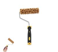 Sponge Paint Roller, 6in Texture Patterned Paint Roller Brush, Classic Brick Embossing Texture Rubber Roller Painting Decorators Brush Tool for Home Wall