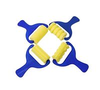 Sponge Paint Roller, Sponge Paint Roller Set Foam Painting Brushes Rollers Painters Handle Kit Small for Kids DIY Art Supplies 4pcs