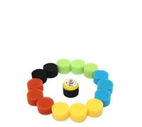 Sponge Polishing Pads, 16pcs 2 Inch 50mm Buffing Tool Kit for Car Polisher, Waxing and Detailing Accessories