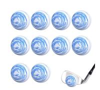 Sponge Practice Golf Balls, Eva Foam Golf Ball, 10x Training Soft Balls, Family Games Sport, Warm-up Equipment for Running Course Backyard Inner Court