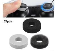 Sponge Protector Set 24pcs Handle Rings Improve Grip During Gameplay on For PS4 and For PS5 Consoles (medium elasticity)