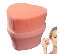 Sponge Roll-On Applicator - Sunscreen Applicator | Sunscreen Makeup Brush | Heart Shaped Cosmetic Brush for Sun Protection Lotion and Skin Tone Soft Fibres