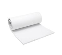 Sponge Roll Sound Absorbing Foam Process EVA Sheet, 1/2/3/5/10mm Thickness Handmade Model Making Material 1pc(White,2mmx35cmx50cm)
