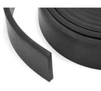Sponge Rubber Seal Solid 1 cm Height X 4 cm Width | Universal weatherstrip Extrusion Neoprene Strip (4 Meter)