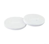 Sponge Strip for Casement, Noise Reduction and Dust Prevention, Resist Rain and Cold Wind (White 1.5cm 2 Rolls)