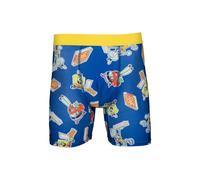 Spongebob 866084-xlarge-40 SpongeBob SquarePants Krusty Krab Pizza Boxer Briefs in Pizza Box, Blue - Extra Large 40-42