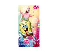 Spongebob and Patrick 100% Cotton Towel