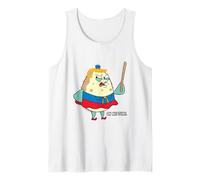 Spongebob Angry Mrs. Puff Oh Neptune Funny Cartoon Tank Top