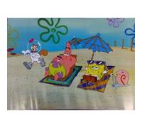 Spongebob Aquarium Background 60Cm X40Cm Fish Tank Decor